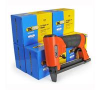 Tacwise 1190 A7116V Upholstery Air Stapler Bundle with 120,000 x 10mm Staples, Uses Type 71 / 4 - 16 mm Staples