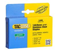 Tacwise Tacwise 1216 Type 140/8mm Heavy Duty Stainless Steel Staples, x2000