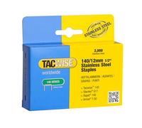 Tacwise 1220 140 Stainless Steel Staples 12Mm (Pack 2000)