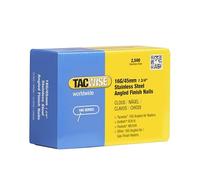 Tacwise 1224 Stainless Steel 20° Finish Finish Nails, 16G / 45 mm, 2500 | Pack of 2500 Nails, 20° Inclined