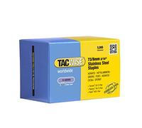 Tacwise 1227 Stainless Steel Staples for Pliers, Silver, 73/8 mm, Set of 5000 Piece