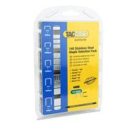 Tacwise 1341 Stainless Steel Staples 140/6-14 mm, Pack of 4400 | Selection Pack