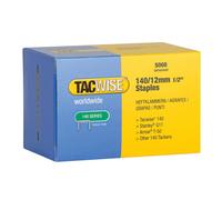 Tacwise 140 Series Galvanised Staples in Silver Tacwise Silver