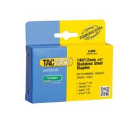 Tacwise 140 Series Stainless Steel Staples Multi Colour (12mm Pack 2000)