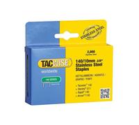 Tacwise 140 Stainless Steel Staples 10mm (Pack 2000)