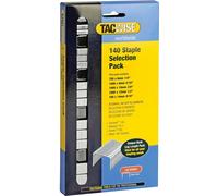 Tacwise 0350 Selection Pack of Type 140/6-14mm Heavy Duty Galvanised Staples, Pack of 4400, Silver