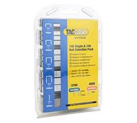 Tacwise Staples & Nails Pack 1627 – Galvanised Type 140 (6–12 mm) & Type 180 (10 mm), 7,700