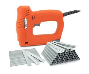 Tacwise 1703 140El Pro Electric Staple Brad Nail Gun Kit 240V Tacker T50 G 18G