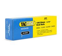 Tacwise 1711 Galvanised Brad Nails Type 18G / 30 mm, Pack of 4,000