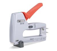 Tacwise 1748 Z5-53 Heavy Duty 5-in-1 Metal Staple Nail Gun | Uses Type 13, 53 and 71 Staples, Type 18G Nails and 180 Headless Pins