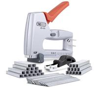 Tacwise 1765 Z5-53 Heavy Duty 5-in-1 Metal Staple Nail Gun with 4000 Staples, 2000 Nails and Staple Remover, Uses Type 13, 53 and 71 Staples, Type 18G Nails and 180 Headless Pins