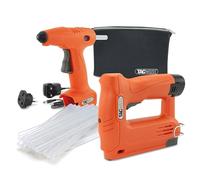 Tacwise 1780 Cordless 140-180EL Staple Nail Gun, H12-7 Hot Melt Glue Gun