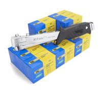 Tacwise 1783 A11 ECO Hammer Tacker with 60,000 140/10mm Staples, Uses Type 140/6-10 mm Staples