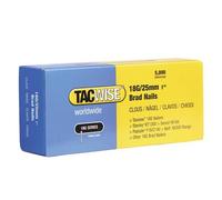 Tacwise 18 Gauge 25mm Brad Nails (Pack 5000) TAC0396