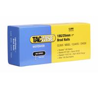Tacwise Brad Nails (Boxed 5000) 18g/25mm 1" (0396)