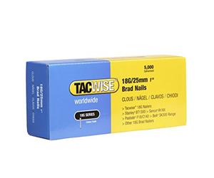 Tacwise 18G L 25mm Finishing Nails, Box of 5000 - TA-0396