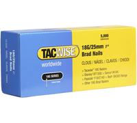 Tacwise Brad Nails (Boxed 5000) 18g/25mm 1" (0396)