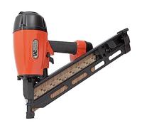Tacwise KDH90V Angled Air Strip Nail Gun, Uses Paper Collated Strip Nails, 50-90 mm, 34° Inclined