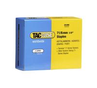 Tacwise Tacwse 0367 71 Series 6mm Upholstery Staples Galvanised 20,000 Pack - A7116 Z5