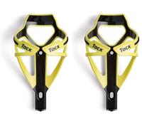 Tacx Deva Bottle Cage - Yellow, One Size (Pack of 2)