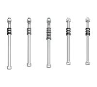 Tacx E-thru 12x1.75 Mm Axle Silver One Size Silver