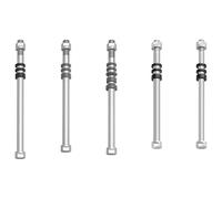 Tacx E-thru 12x1 Mm Axle Silver One Size Silver