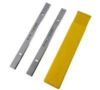 Tada 210mm HSS Planer Blades (1 Pair), 210x16.5x1.5mm with 130mm Centers | 1 Pair 210x16.5x1.5mm blades. Fits Einhell TC-SP 204, Titan TTB579PLN, Erbauer 052 BTE & Charnwood W588/1 thicknessers.