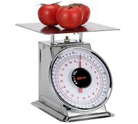 Tada 44 LBS Stainless Steel Mechanical Kitchen Scale Heavy Duty Portion-Control Food Scale