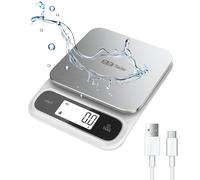 Tada 5kg Food Kitchen Digital Scale with 0.1g Precision IPX6 Waterproof, Type-C Charging, Ounces and Grams for Weight Loss, Cooking, Baking