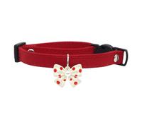 Tada Hair for Dogs - Cotton Collar for Dogs with Bowtie | Attach Dog Collar, Puppy Neck, Cute Cat Hair | Soft Dog, Cabbage