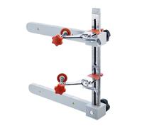 TADAYIM Cabinet Hardware Jig Tool | Adjustable Cabinet Pull Jig Drill Guide - with Toggle Clamp Magnetic Arm Stainless Rail Positioner Adjustable for Woodworking Vanity Kitchen Hole Drilling Closet
