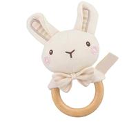 TADAYIM Plush Rattles for Babies | Soothing Hand Shake Rattle | Plush Grab Shaker for Kids Boys Girls, Elephant Bear Rabbit Lion Shape Hand Grip Toys