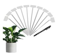 TADAYIM Waterproof Plant Labels | Outdoor Seedling Tags | Reusable Stainless Steel Plant Labels for Homesteading, Gardening, Outdoors, Indoors, Greenhouse