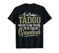 Tadgu Gifts from Grandchildren Too Cool to be Called Grandad T-Shirt