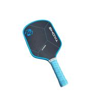 TADHG Athena Pickleball Paddle Kevlar and T700 Carbon Fiber Face Bulletproof Surface 16mm Honeycomb Core Lightweight Ergonomic Grip Pro Paddle for Control Power and Aggressive Players (Blue)