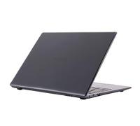 Tading Case Compatible with Huawei MateBook D15 2020, Crystal Hard Plastic Shell Cover for Huawei MateBook D15 / HONOR MagicBook 15 2020 Laptop Accessories - Black