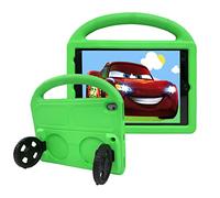 Tading iPad 9th 8th 7th Generation Case Kids Boys, iPad 10.2 Case, Shockproof Kid Proof EVA Foam Super Protection Stand Cover for Apple iPad 10.2" 2021 2020 2019 - Green