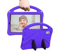 Tading Kids Case for 9 Inch Lenovo Tab M9 2023 Released Tablet, Children Friendly EVA Foam Protective Stand Handle Cover for Lenovo M9 9" Tablet - Purple