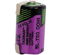 Tadiran Batteries SL-750T 1/2 AA Size 1100mAh Lithium Battery Cell...