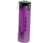 Tadiran Batteries SL-760/T, AA Size 2200mAh Lithium Battery Cell 3.6V, Tagged, S