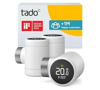tado° Smart Radiator Thermostat X - Trio Pack, Heating Control via App and Smart Speaker (Alexa, Siri, Google Assistant), Save Heating Costs, DIY Installation, Not Compatible with V3+