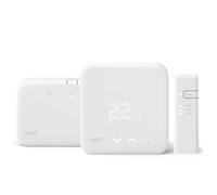 tado° Starter Kit - Wireless Smart Thermostat V3+ Incl. Programmer with Hot Water Control, Designed in Germany, Works with Alexa, Siri & Google Assistant (White)