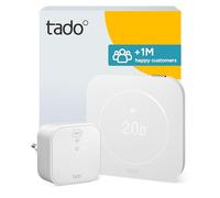 tado° Wired Smart Thermostat X (2nd gen) - Starter Kit with Bridge X, Save Energy and Heating Costs, Control via App & Smart Speaker (Alexa, Siri, Google), DIY Installation