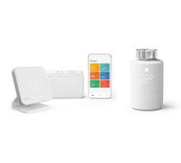 tado° wireless smart thermostat - Wifi Starter Kit V3+ incl. 1x smart radiator thermostat - Wireless boiler control & hot water control via App - save energy - works with Alexa, Siri & Google
