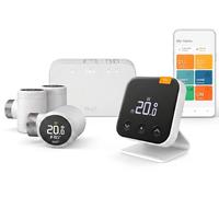 tado° Wireless Smart Thermostat X - Starter Kit in ridge X, Stand, Thermostat X Trio Pack, Boiler and Hot Water Control