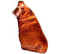 Tadoiooy Dog Shaped Pillow, 3D Simulation Realistic Dog Pillow 20 Inch, Poor English Bulldog Cute Stuffed Animal for Bed Sofa Home Decor Birthday Gift, Home Decor