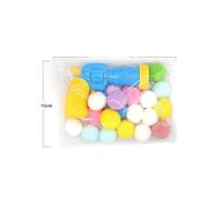 TADSFVC Funny Cat Toys Stretch Plush Ball Mini Shooting Games Interactive Launch Training Toy For Pet Kitten Cat Pom Pom Balls cat toys(20 Balls 1 Shooter)