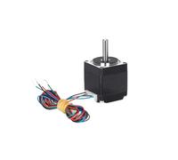 TADZKKIWM 1 Pcs 28 Stepper Motor 2 Phase 4 Leads 1.8° Nema 11 28mm 34 40 50mm Length Low Noise Mini High Torque 28 Stepper Motor(28-28)