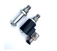TADZKKIWM 1pcs One-Way Normally Closed Pressure Relief Valve SV10-22 2NCRP Two-Position Two-Way Threaded Cartridge Valve(12V coil and valve)