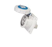 TADZKKIWM Industrial Plug and Socket Connector Three-Phase 3-core 4P5 Hole 16A/32A Waterproof Non-Explosion-Proof IP67(3p16a Ip67 Concealed Straight)